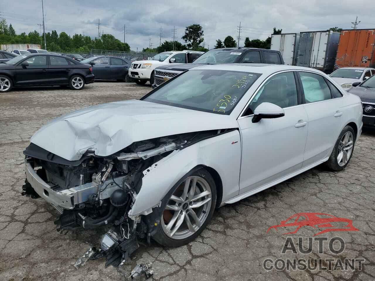 AUDI A4 2022 - WAUEAAF41NN015312