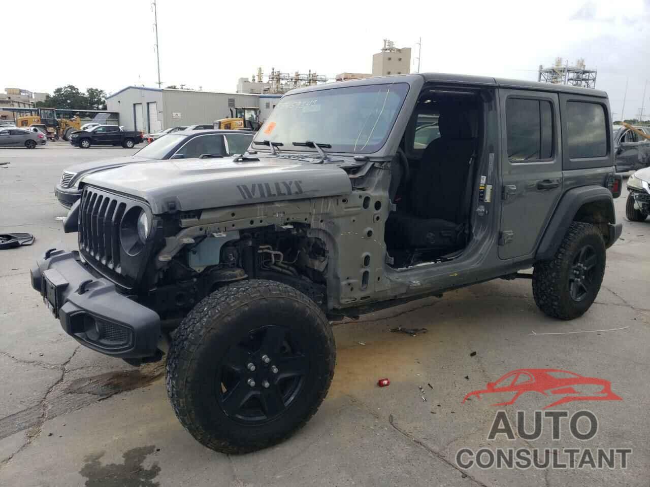 JEEP WRANGLER 2021 - 1C4HJXDG4MW609644