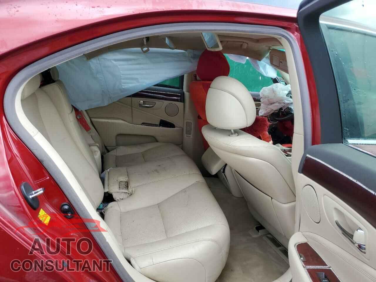LEXUS LS460 2011 - JTHBL5EF7B5102975