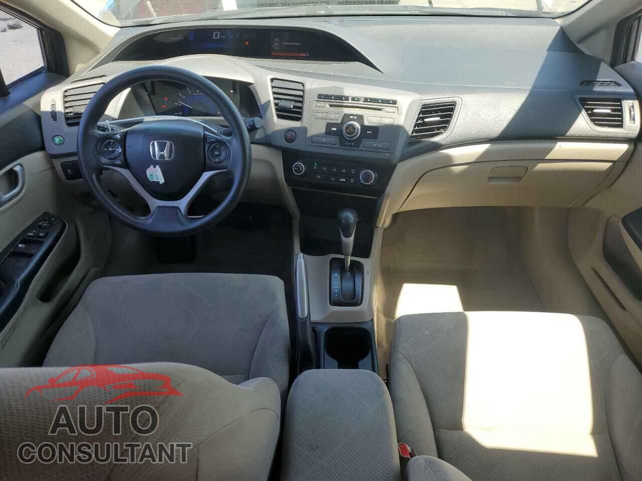 HONDA CIVIC 2012 - JHMFB2F59CS004672