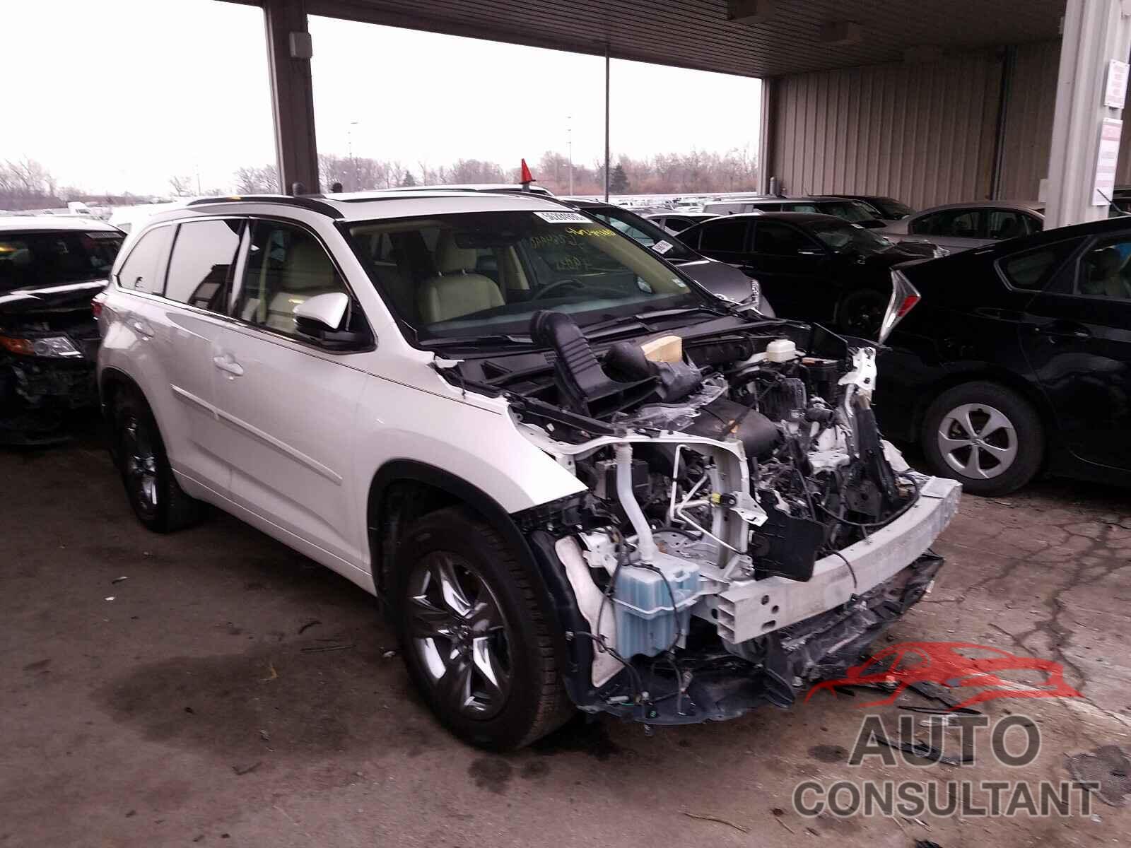 TOYOTA HIGHLANDER 2017 - 5TDDZRFH0HS383004
