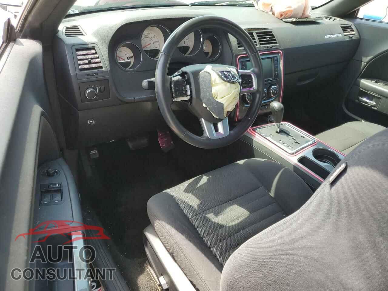 DODGE CHALLENGER 2013 - 2C3CDYAG2DH628000