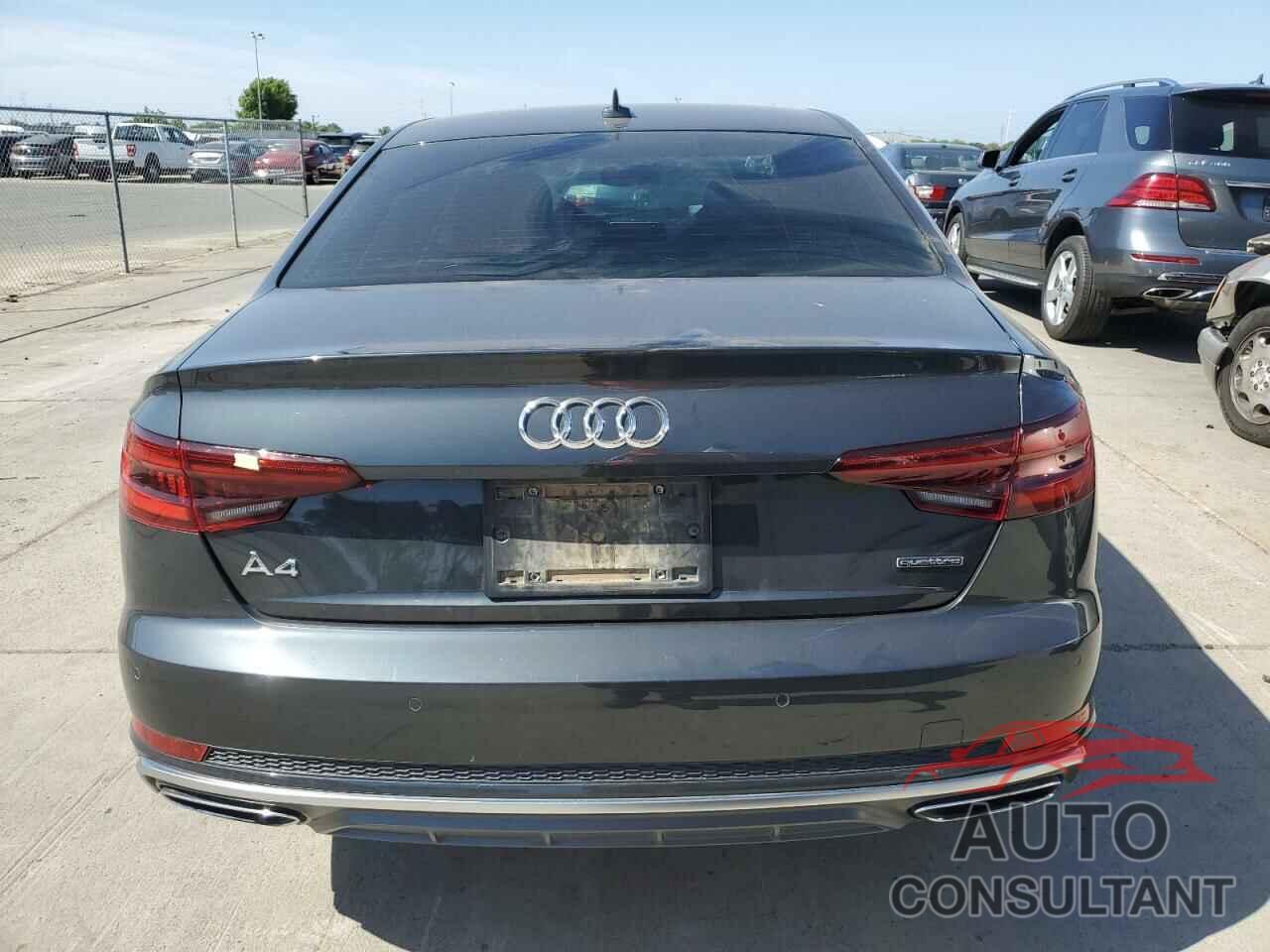 AUDI A4 2019 - WAUENAF45KA021296