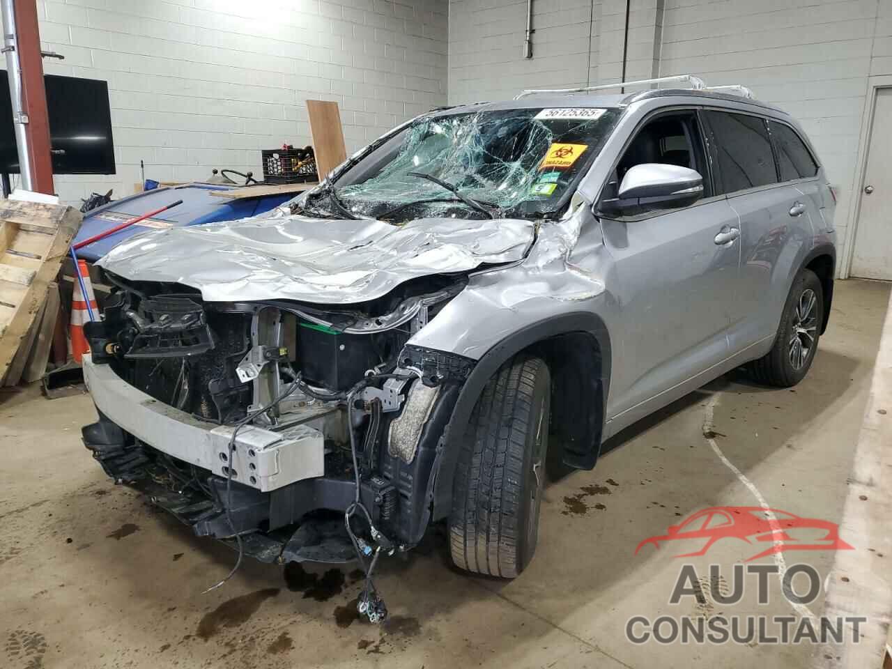 TOYOTA HIGHLANDER 2016 - 5TDJKRFH5GS321314