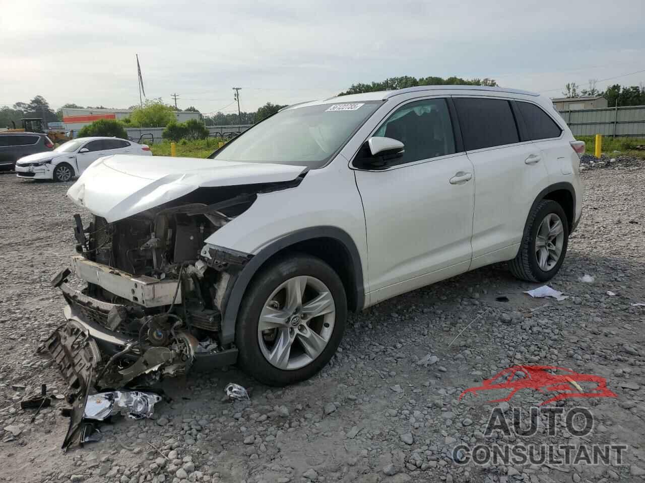 TOYOTA HIGHLANDER 2016 - 5TDYKRFH9GS135242