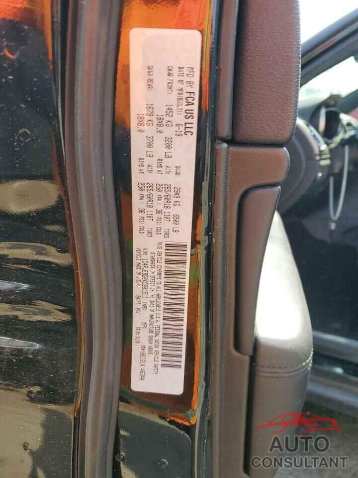 JEEP GRAND CHER 2019 - 1C4RJEBG0KC801511