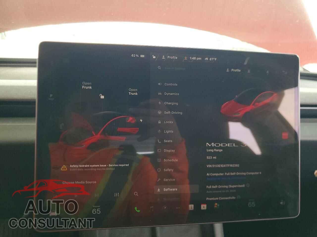 TESLA MODEL 3 2026 - 5YJ3E1EA1TF162392