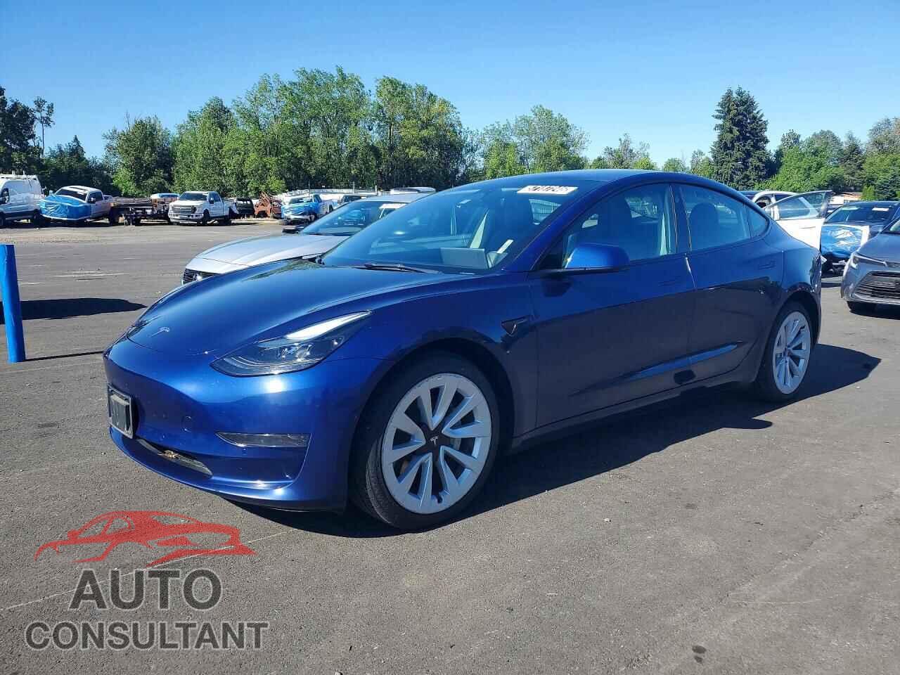 TESLA MODEL 3 2022 - 5YJ3E1EA4NF371905