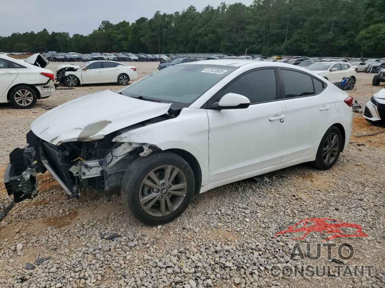 HYUNDAI ELANTRA 2018 - 5NPD84LF2JH236073