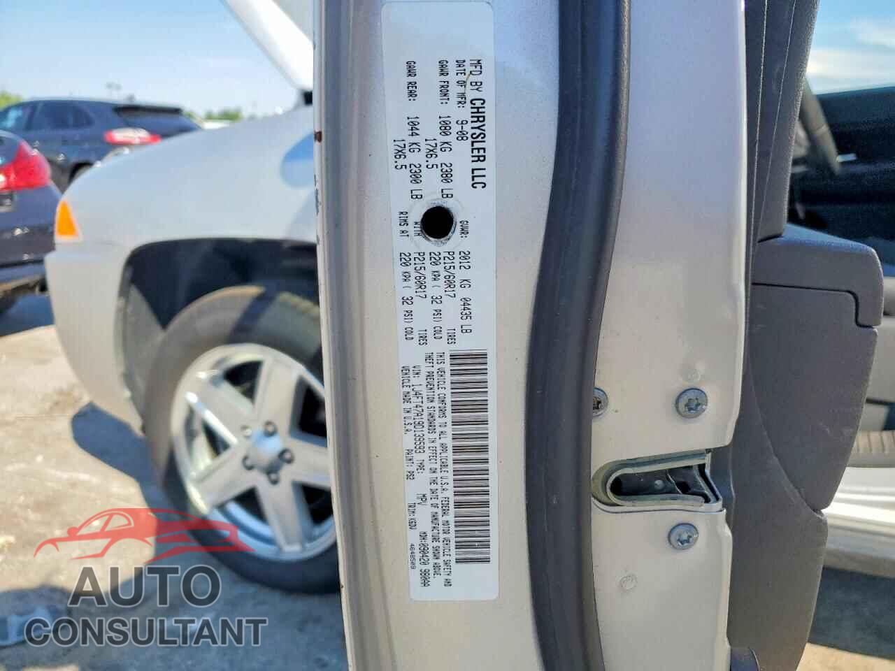 JEEP COMPASS 2009 - 1J4FT47A19D139593