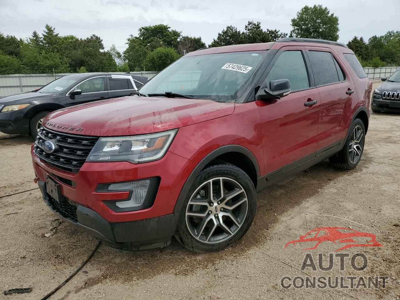 FORD EXPLORER 2017 - 1FM5K8GT6HGD37026