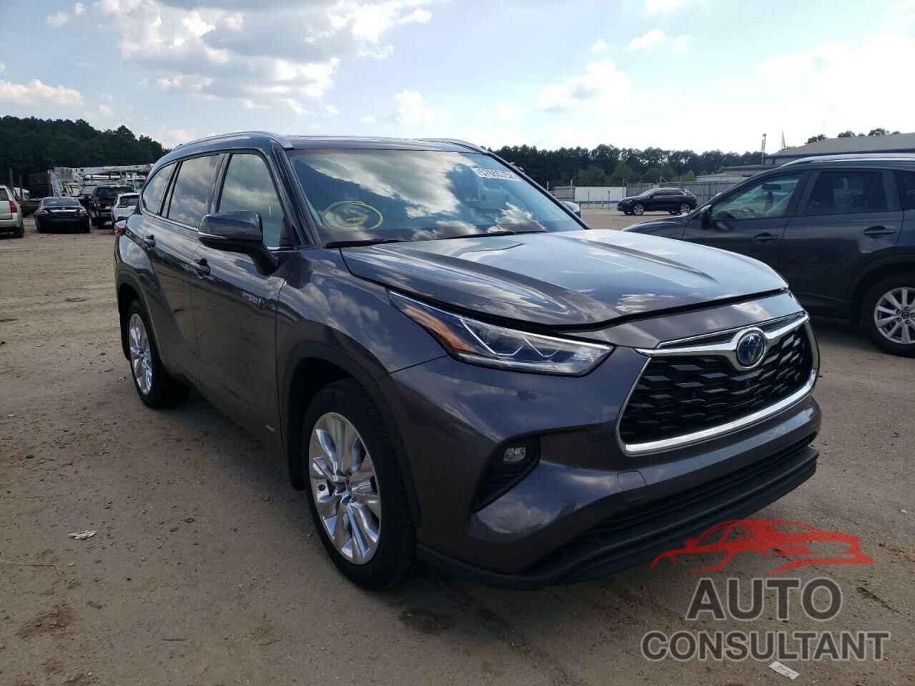 TOYOTA HIGHLANDER 2021 - 5TDDBRCH4MS527351