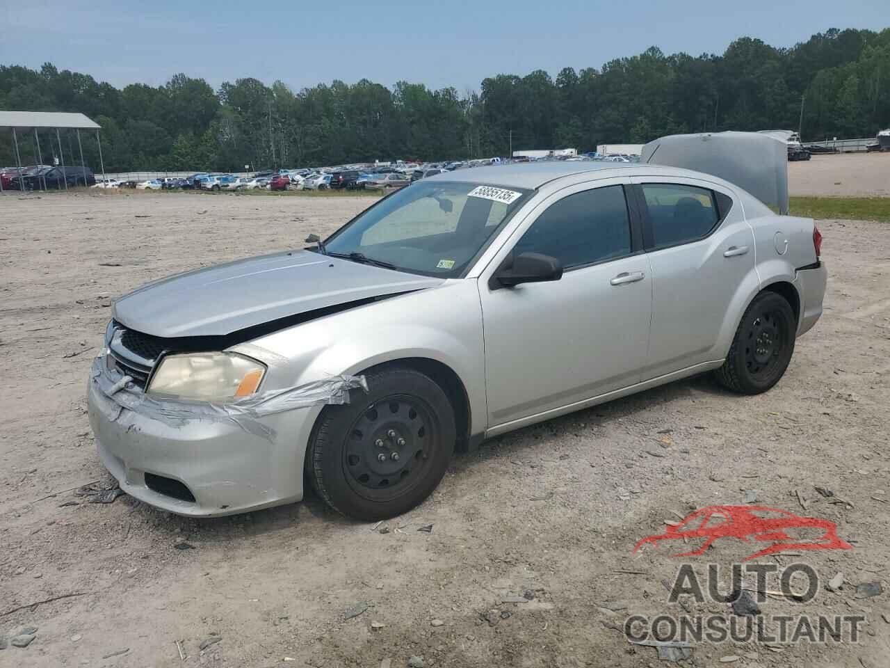 DODGE AVENGER 2012 - 1C3CDZAB4CN168371