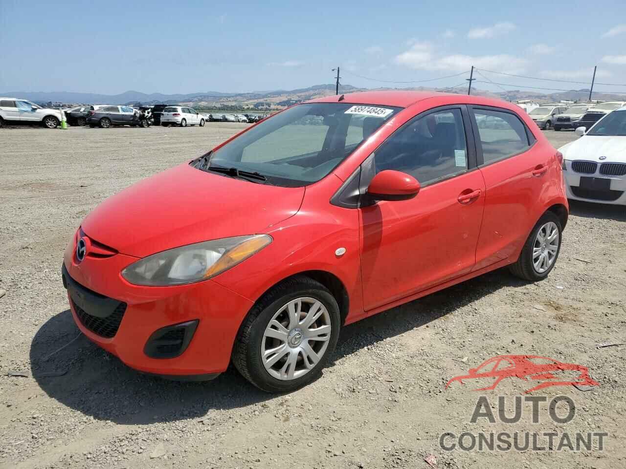 MAZDA 2 2013 - JM1DE1KY7D0170843