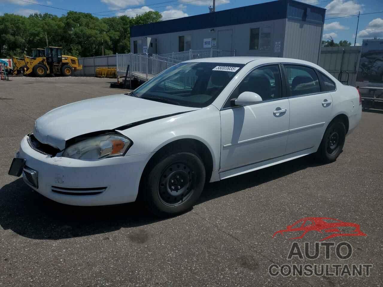 CHEVROLET IMPALA 2012 - 2G1WF5E33C1121499
