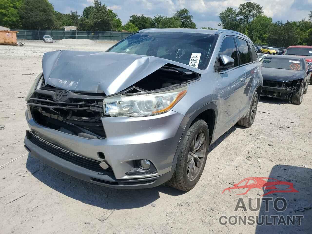 TOYOTA HIGHLANDER 2016 - 5TDKKRFH9GS153990