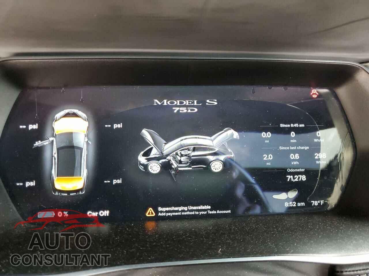 TESLA MODEL S 2017 - 5YJSA1E2XHF192658