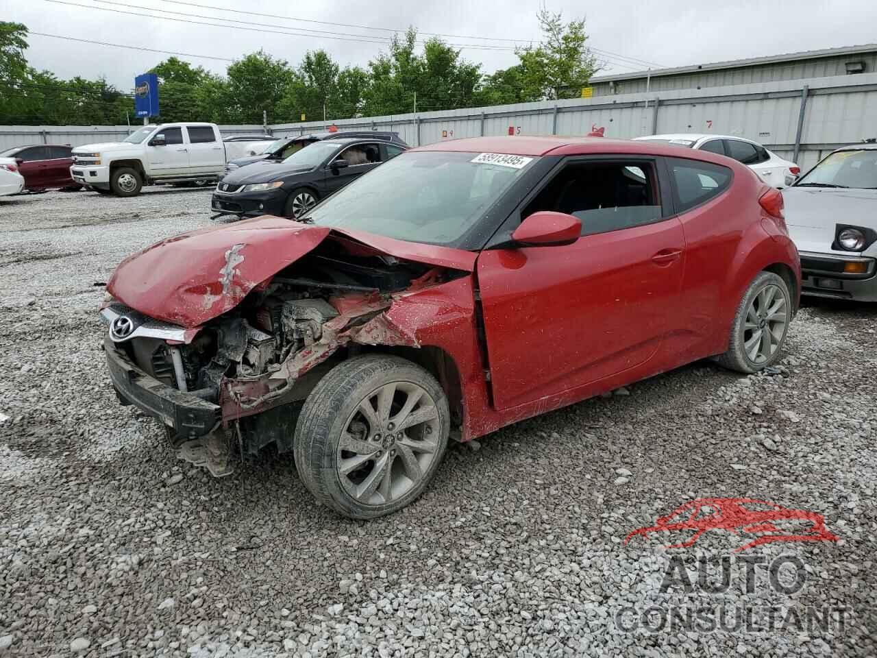 HYUNDAI VELOSTER 2017 - KMHTC6AD1HU308271