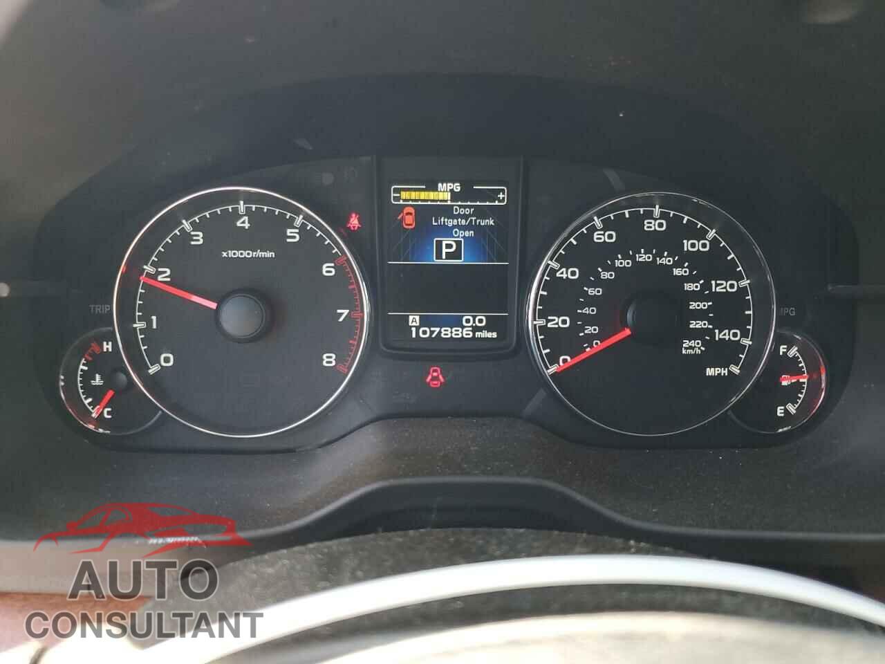 SUBARU OUTBACK 2013 - 4S4BRBKC9D3287193