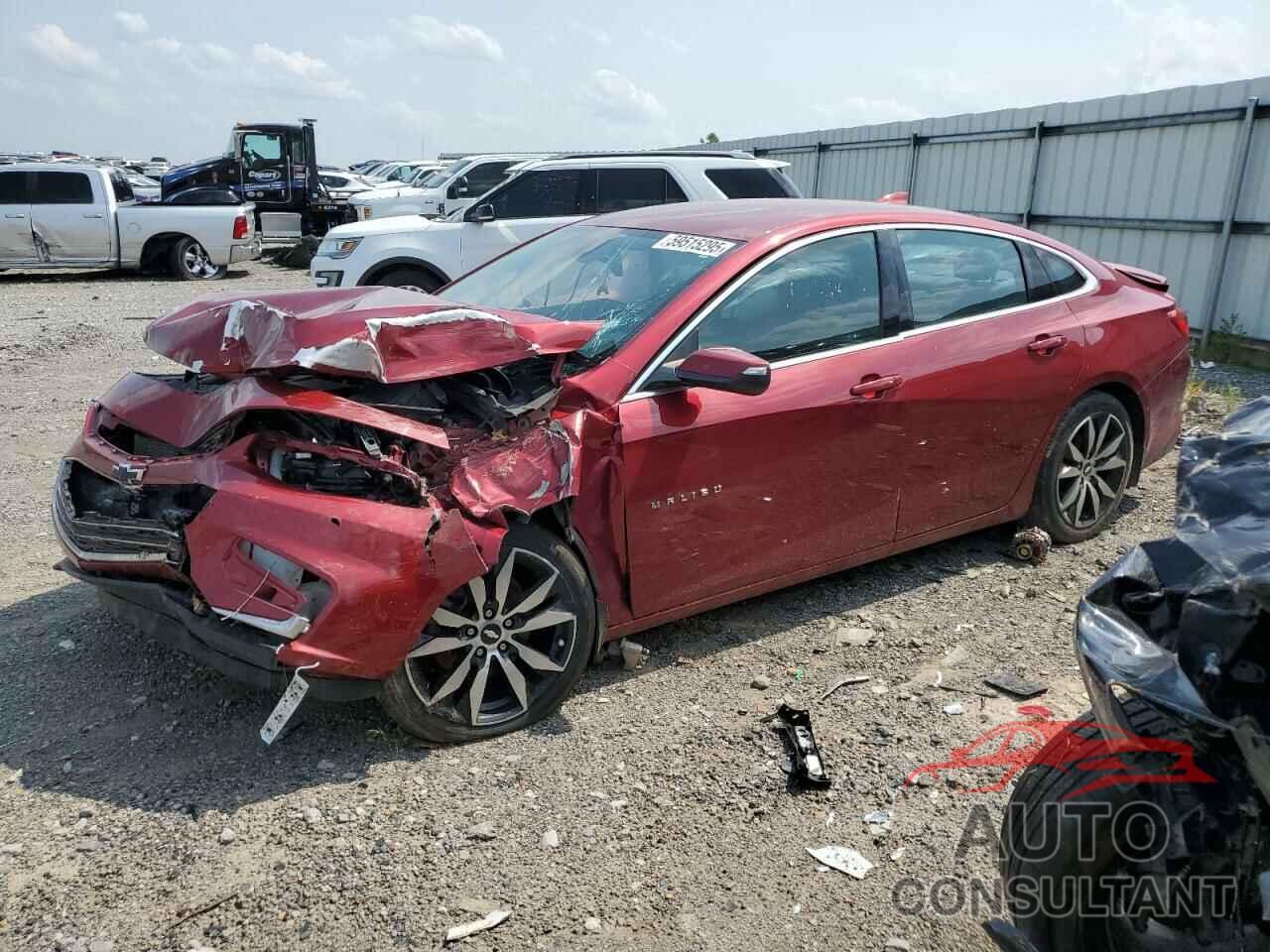 CHEVROLET MALIBU 2017 - 1G1ZE5ST8HF231971
