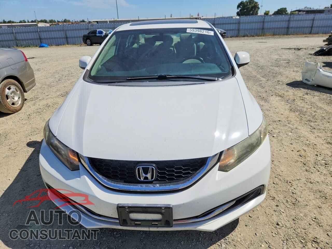 HONDA CIVIC 2013 - 19XFB2F8XDE249237