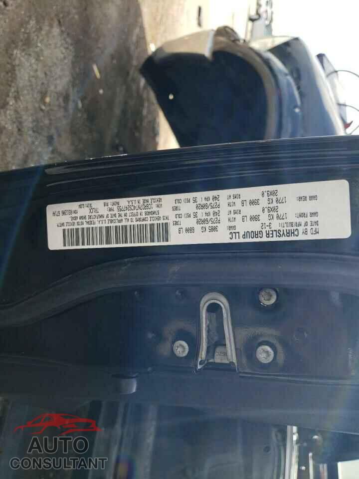 DODGE RAM 1500 2012 - 1C6RD7NT4CS247755