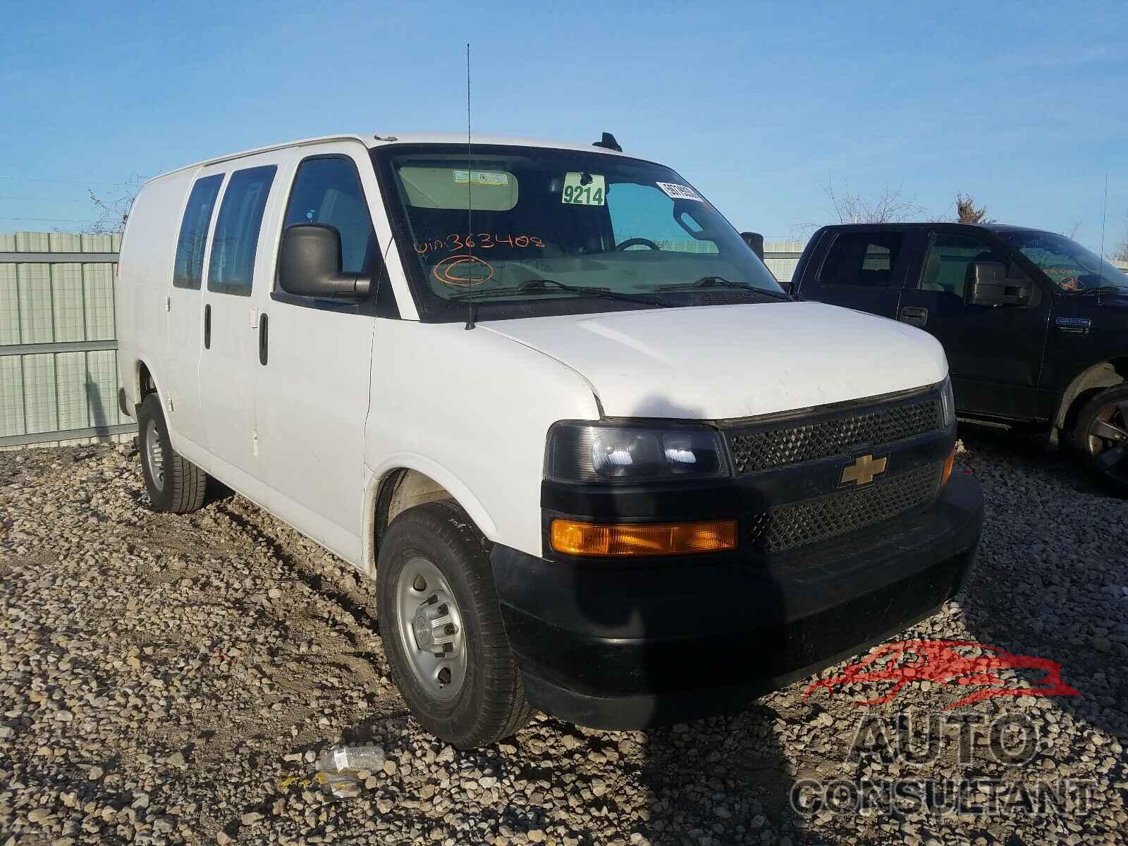 CHEVROLET EXPRESS 2019 - 1GCWGAFP7K1363408