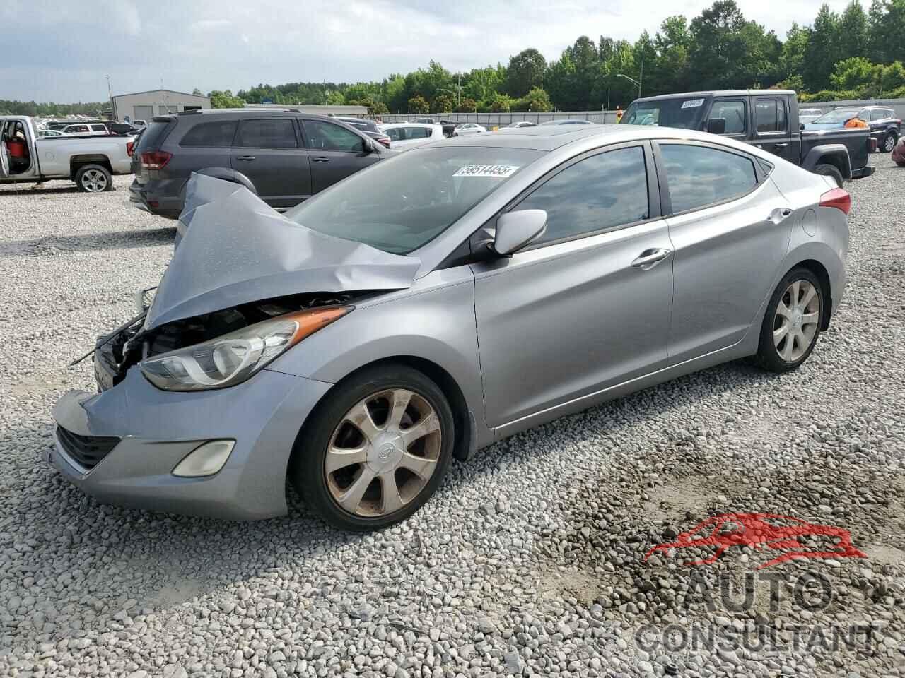 HYUNDAI ELANTRA 2012 - KMHDH4AE2CU332333