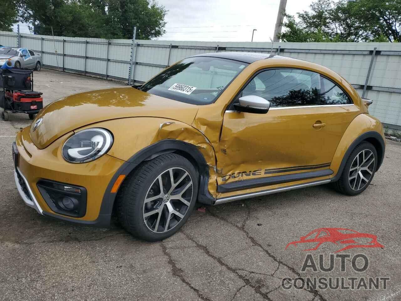 VOLKSWAGEN BEETLE 2017 - 3VWS17AT6HM617013
