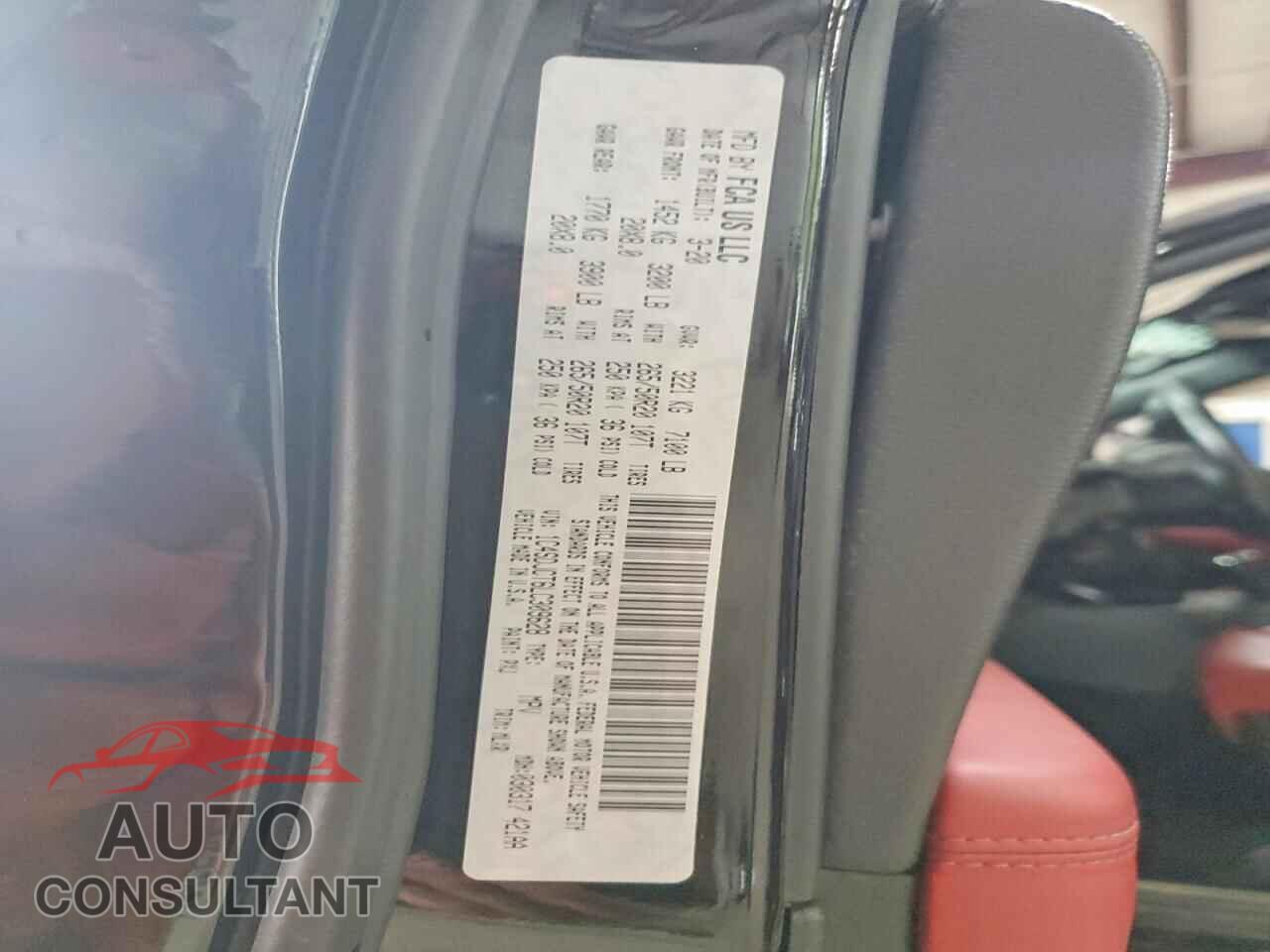 DODGE DURANGO 2020 - 1C4SDJCT6LC309628