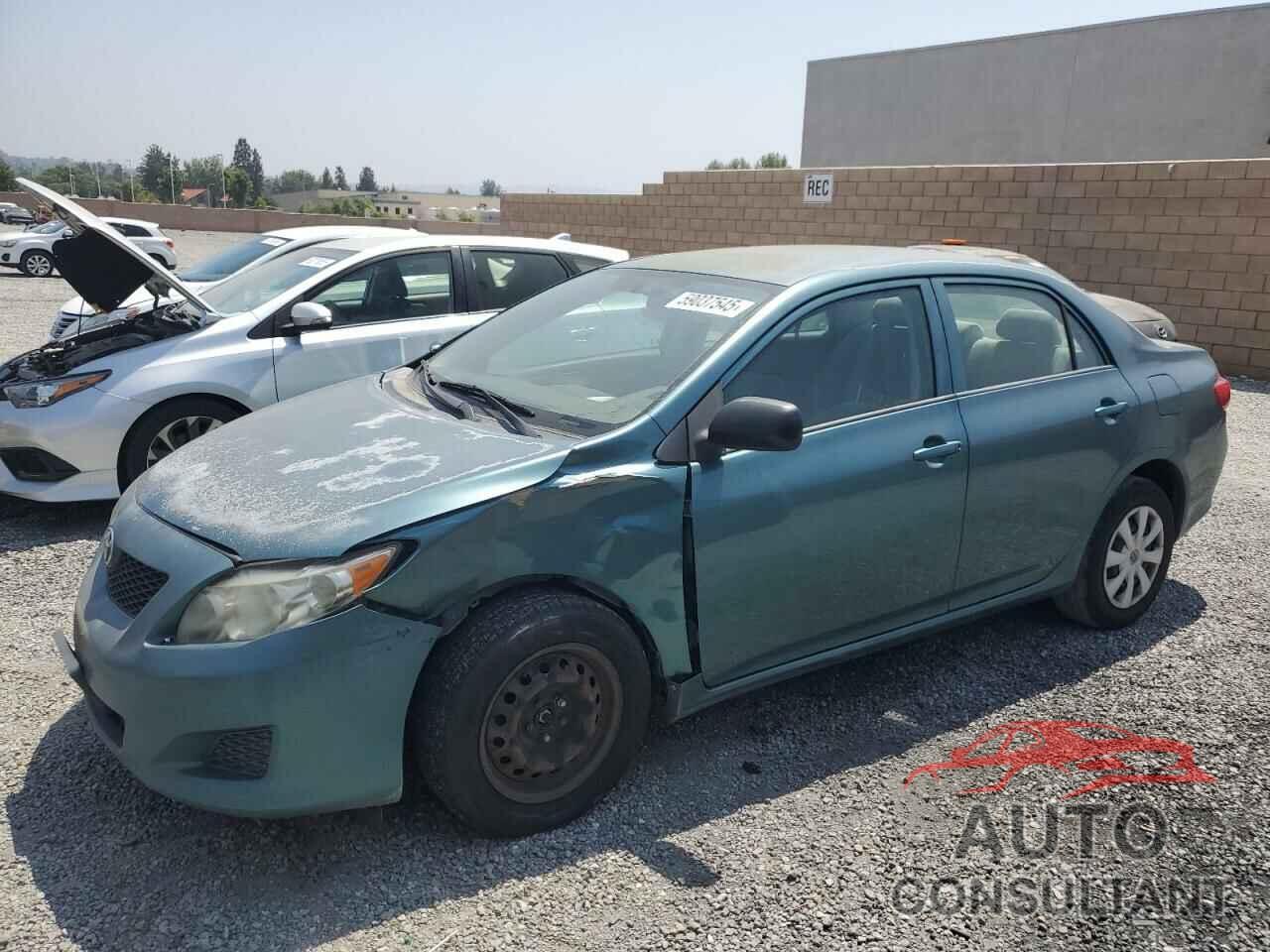 TOYOTA COROLLA 2009 - 1NXBU40E49Z030121