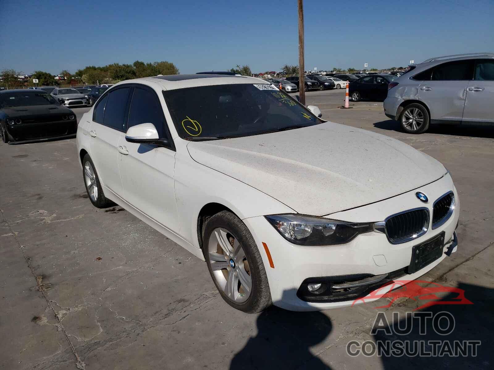 BMW 3 SERIES 2016 - WBA8E9G53GNT46709