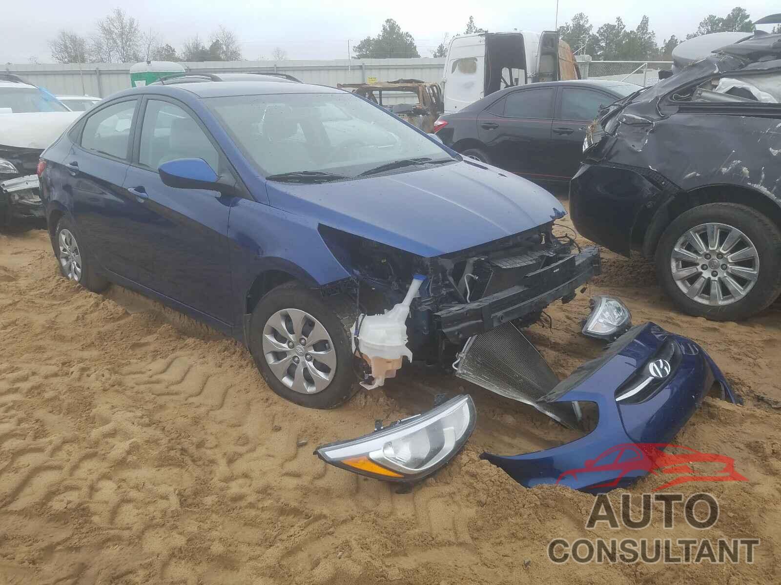 HYUNDAI ACCENT 2016 - KMHCT4AE2GU164435