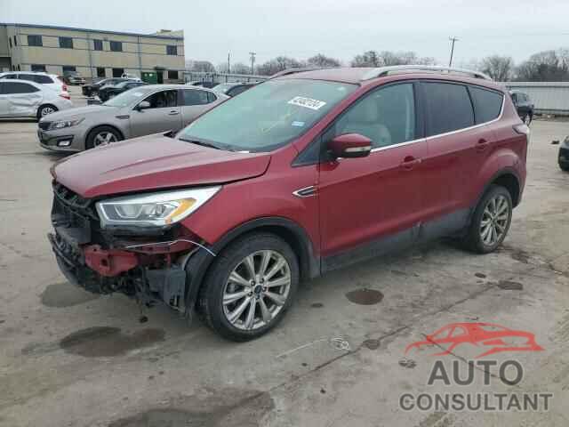 FORD ESCAPE 2017 - 1FMCU0JD3HUB43012