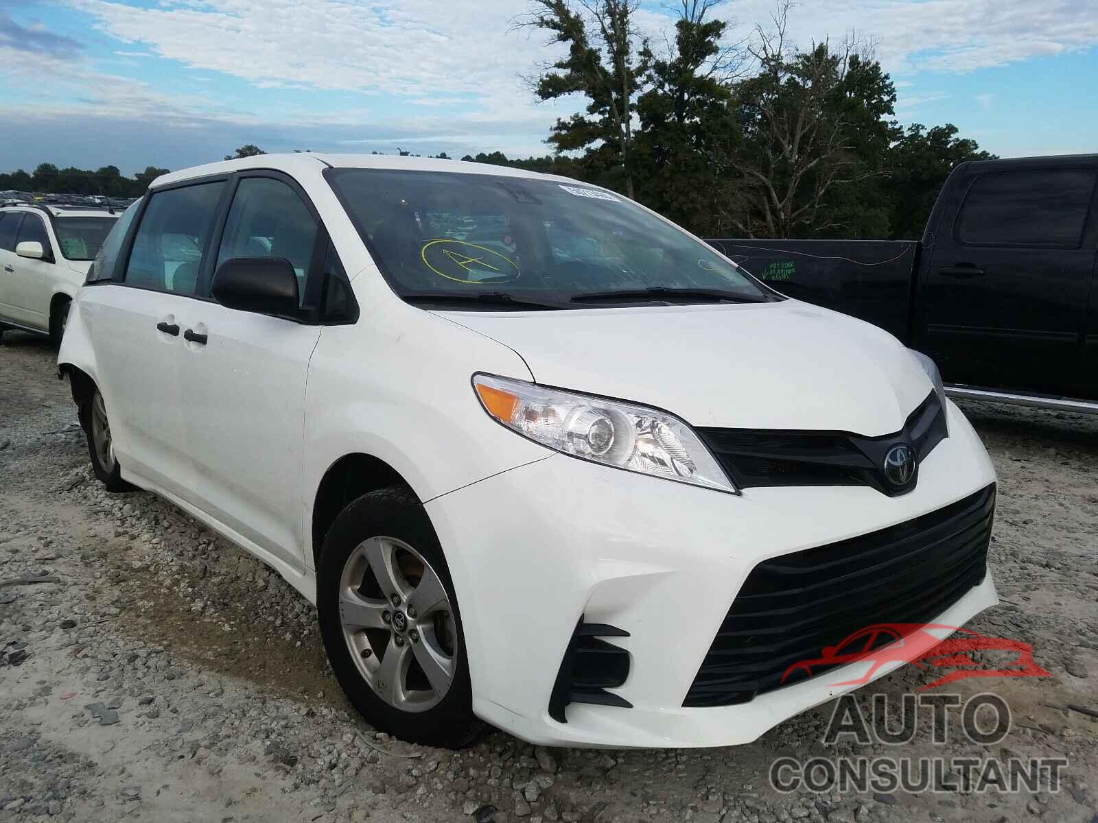 TOYOTA SIENNA 2018 - 5TDZZ3DC5JS923687