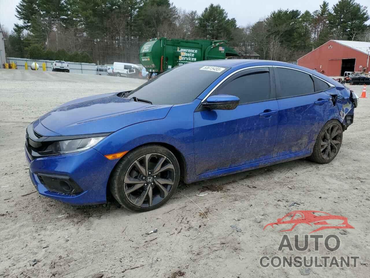HONDA CIVIC 2019 - 2HGFC2F89KH587048