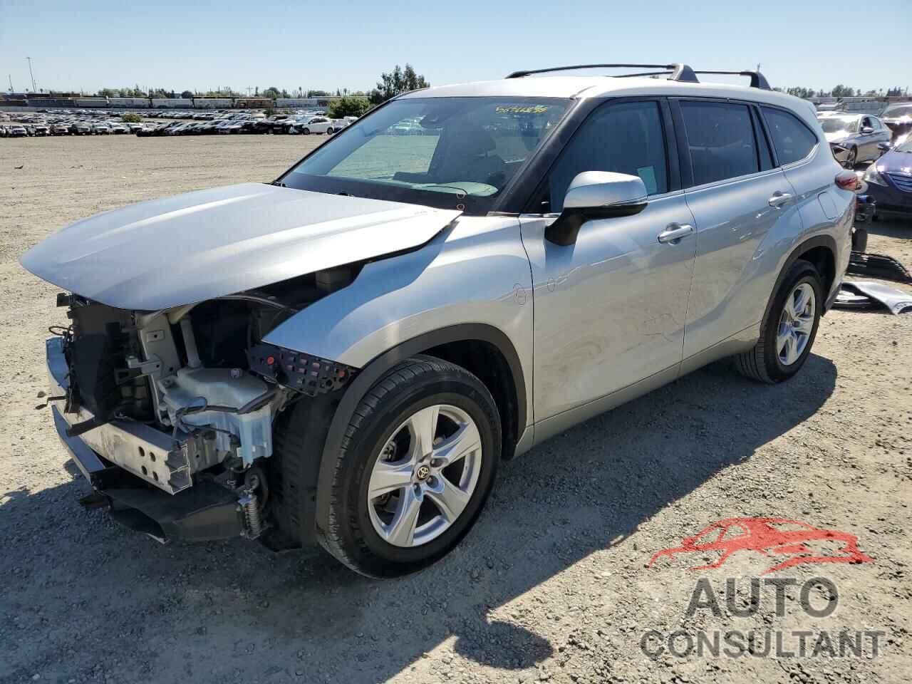 TOYOTA HIGHLANDER 2021 - 5TDCZRAH8MS531199