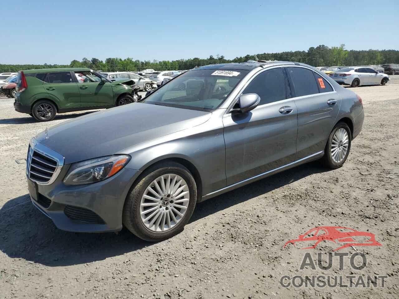 MERCEDES-BENZ C-CLASS 2017 - 55SWF4JB5HU217586