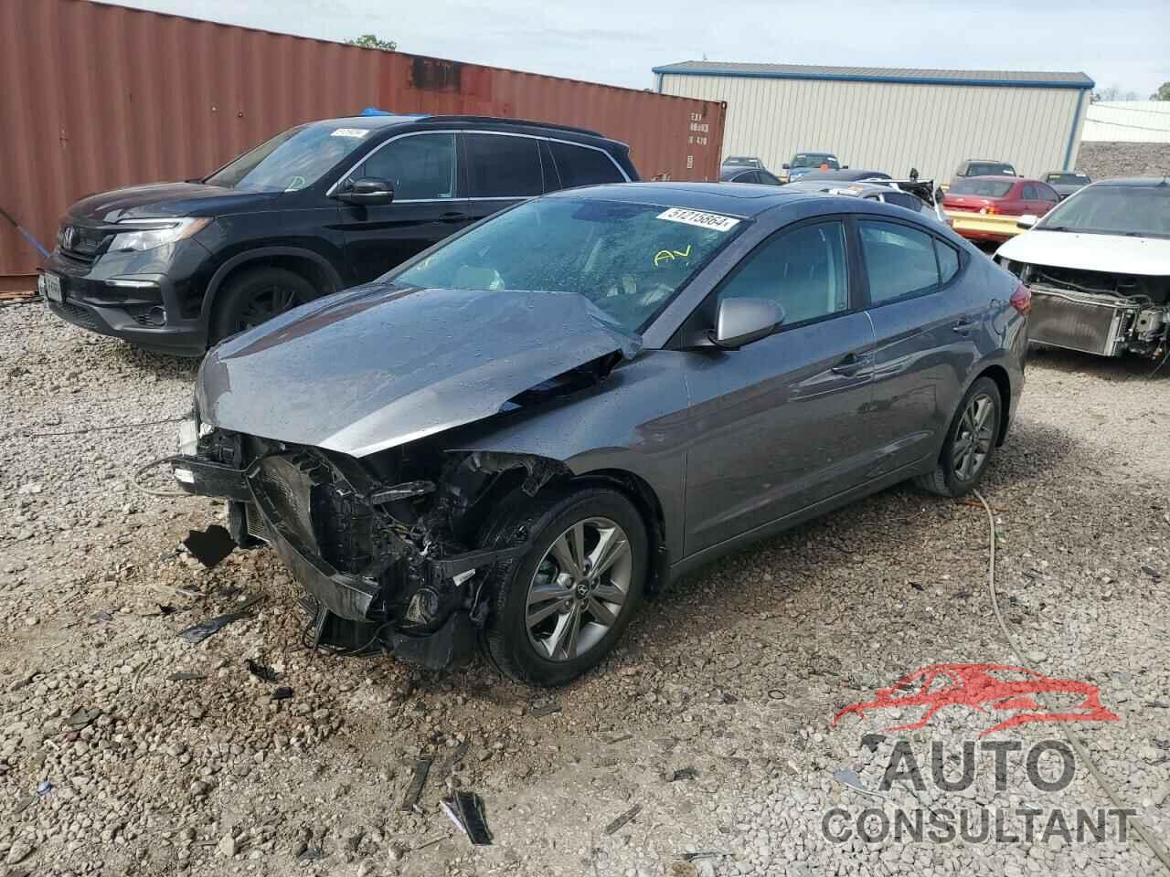 HYUNDAI ELANTRA 2018 - 5NPD84LF4JH370955