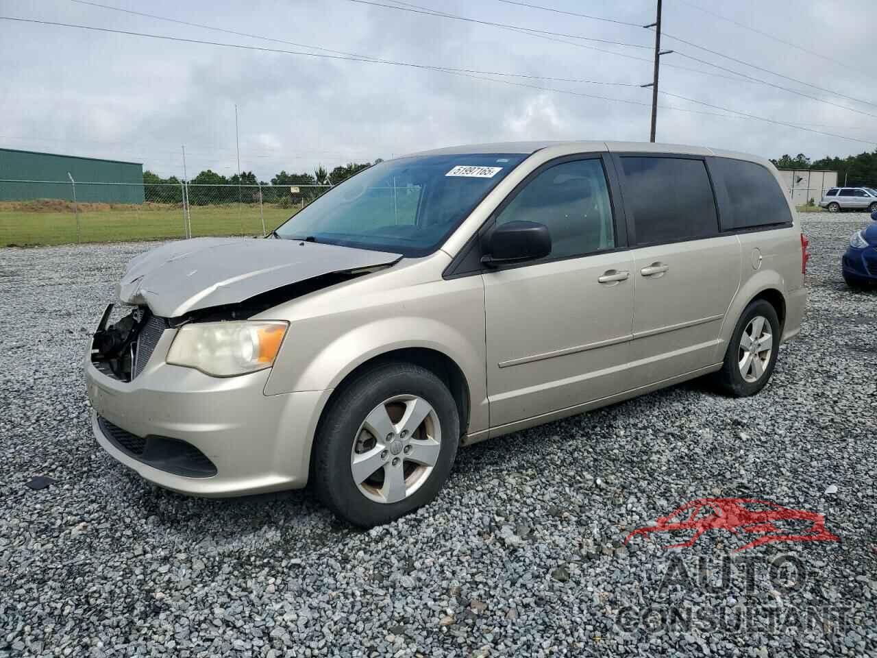 DODGE CARAVAN 2013 - 2C4RDGBG2DR791593
