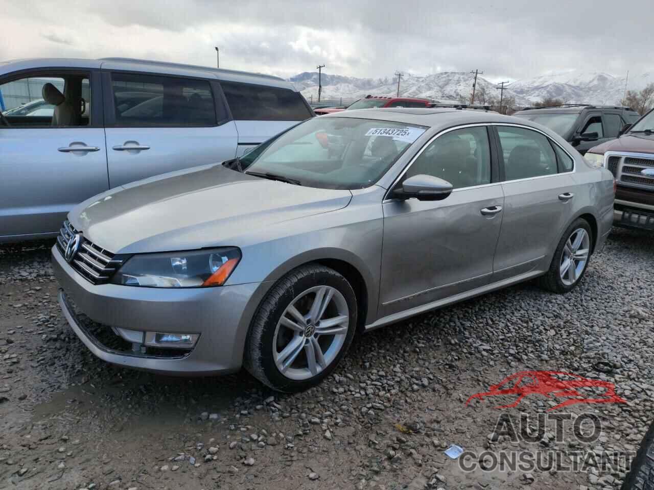 VOLKSWAGEN PASSAT 2012 - 1VWCN7A30CC084000