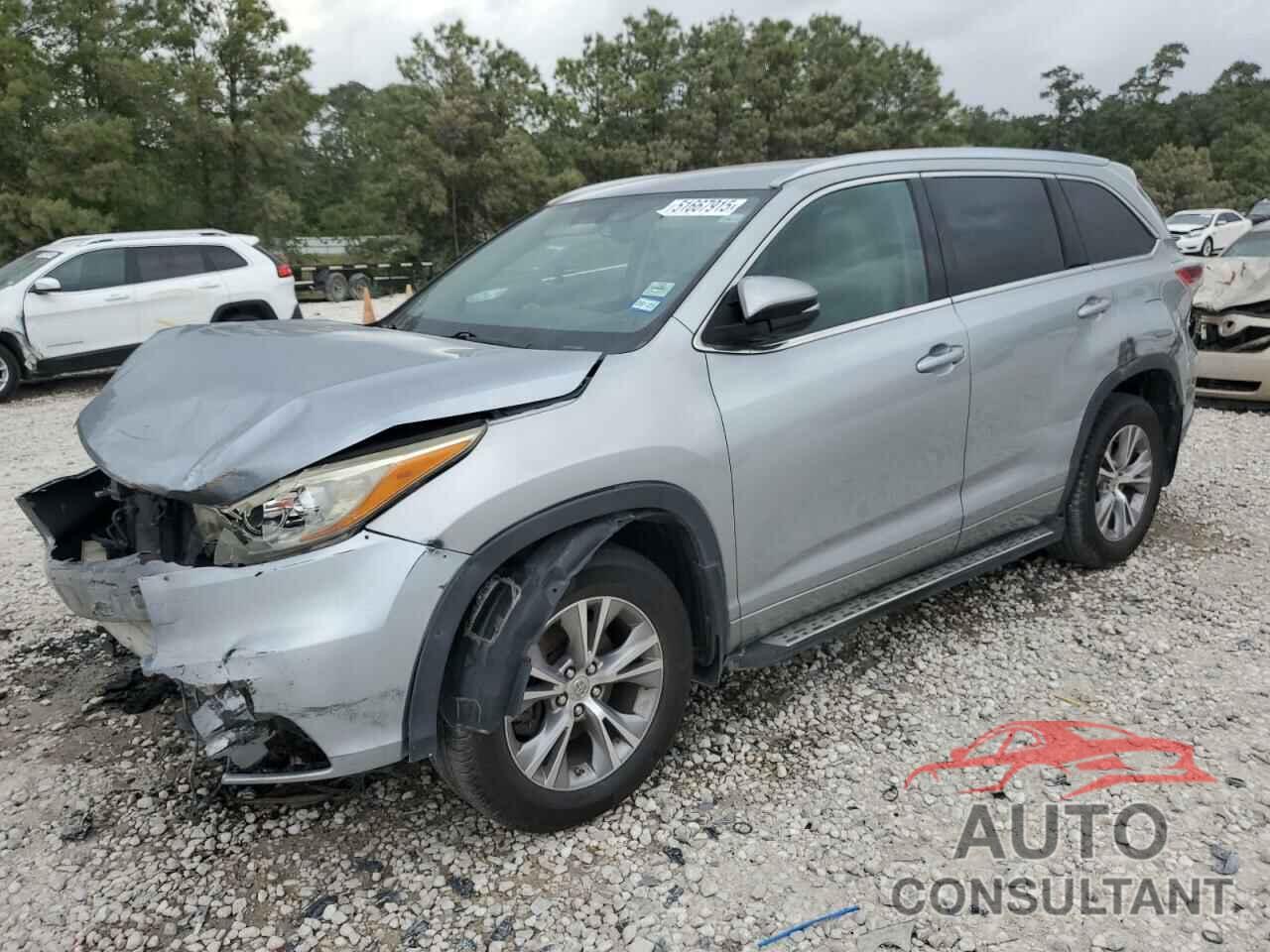 TOYOTA HIGHLANDER 2015 - 5TDKKRFH5FS091065