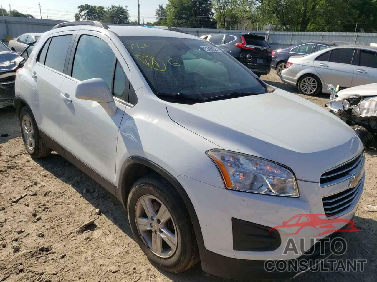 CHEVROLET TRAX 2016 - KL7CJLSB2GB596198