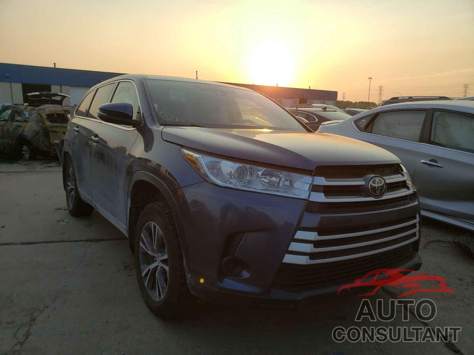 TOYOTA HIGHLANDER 2017 - 5TDBZRFHXHS394938