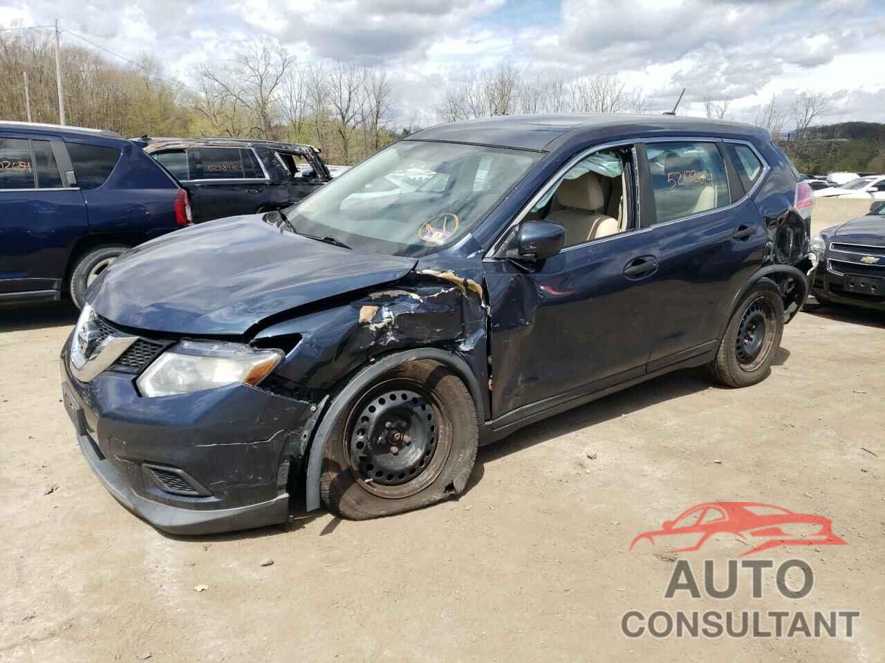 NISSAN ROGUE 2016 - KNMAT2MV5GP662560