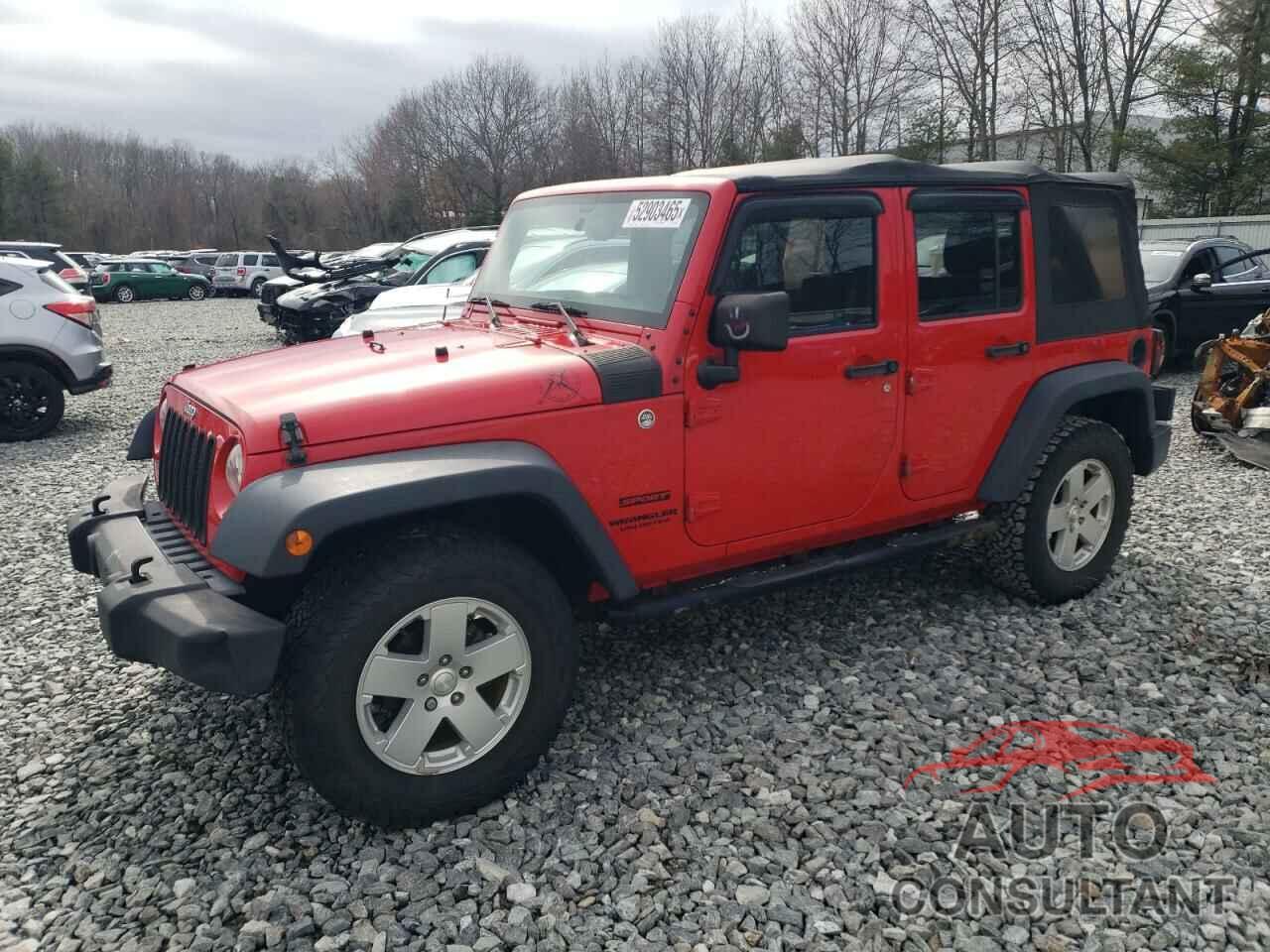 JEEP WRANGLER 2015 - 1C4BJWDG2FL542045