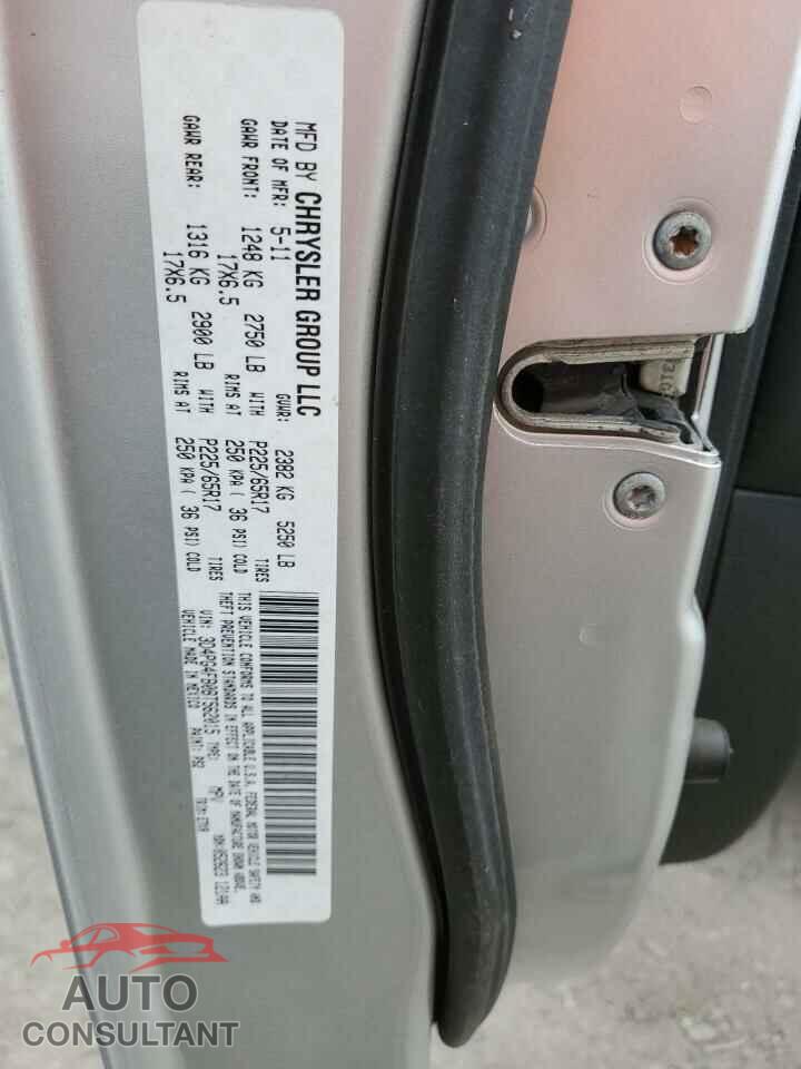 DODGE JOURNEY 2011 - 3D4PG4FB0BT562015