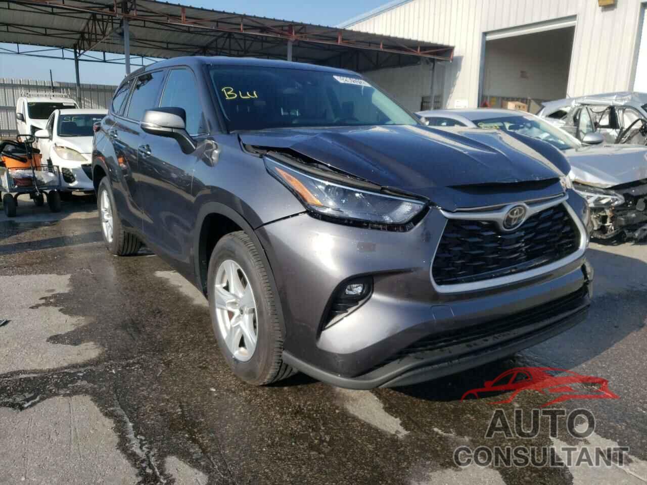 TOYOTA HIGHLANDER 2022 - 5TDZZRAH2NS544087