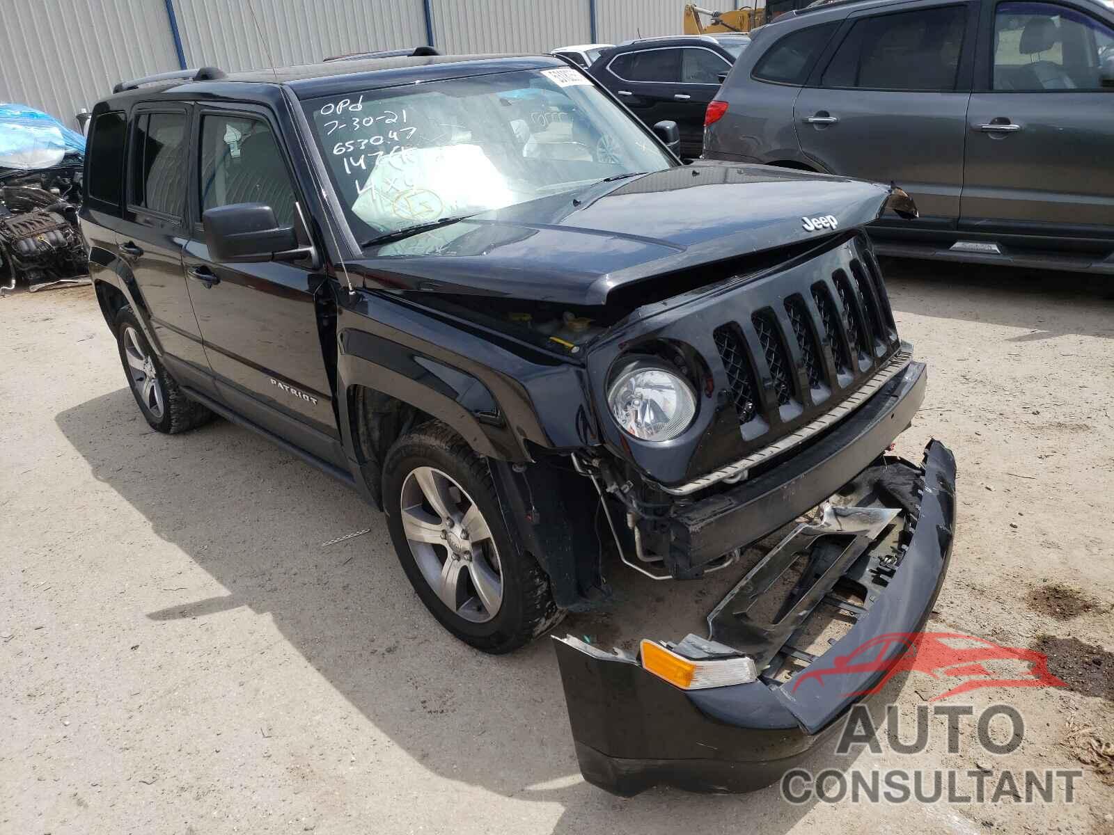 JEEP PATRIOT 2017 - 1C4NJRFB3HD133470