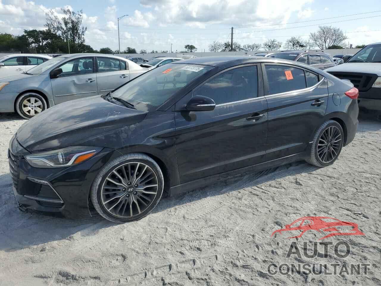 HYUNDAI ELANTRA 2017 - KMHD04LB9HU338695